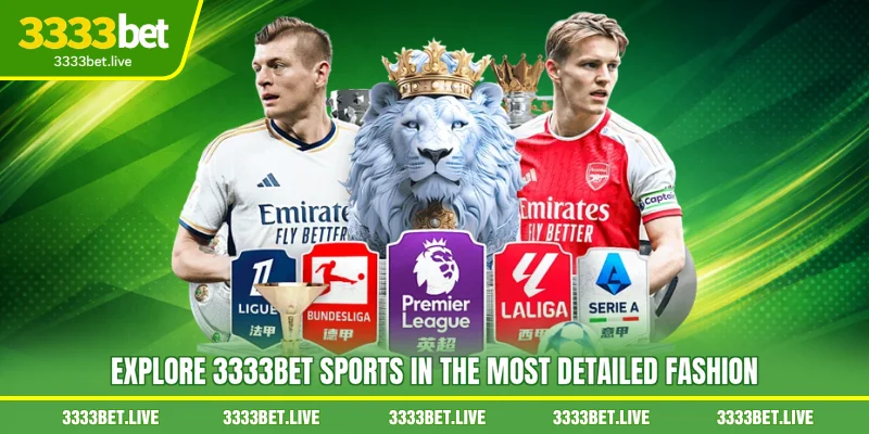 Explore 3333BET Sports in the most detailed fashion