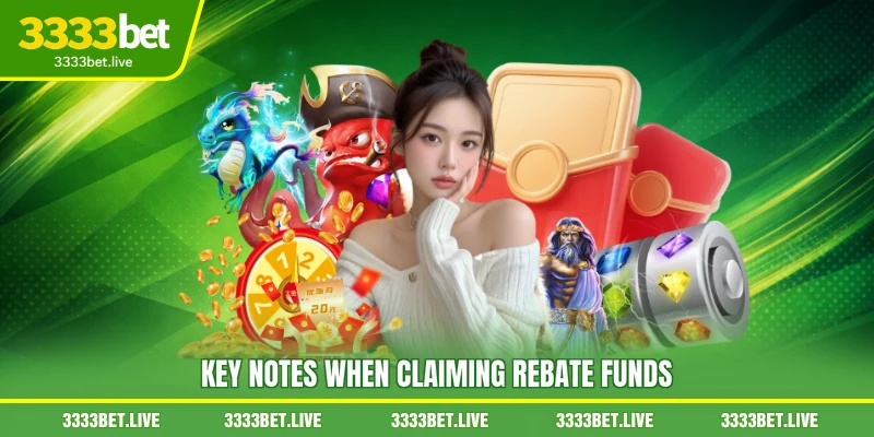 Key Notes When Claiming Rebate Funds