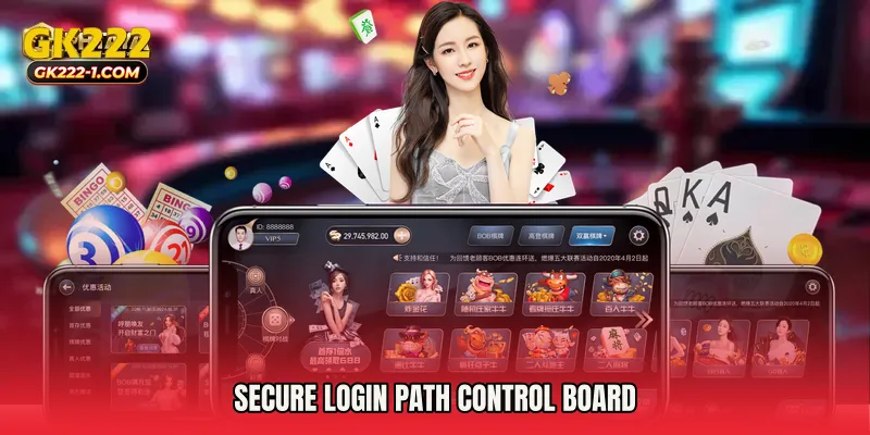 Secure Login Path control board
