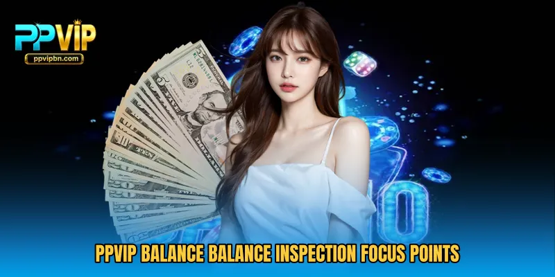 PPVIP Balance Balance Inspection focus points